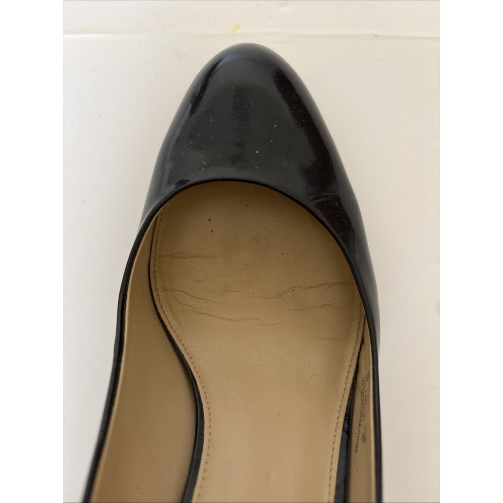 Coach New York Rosey Women's Pumps Size 9 B Navy Black Heels Patent Leather - Picture 8 of 10